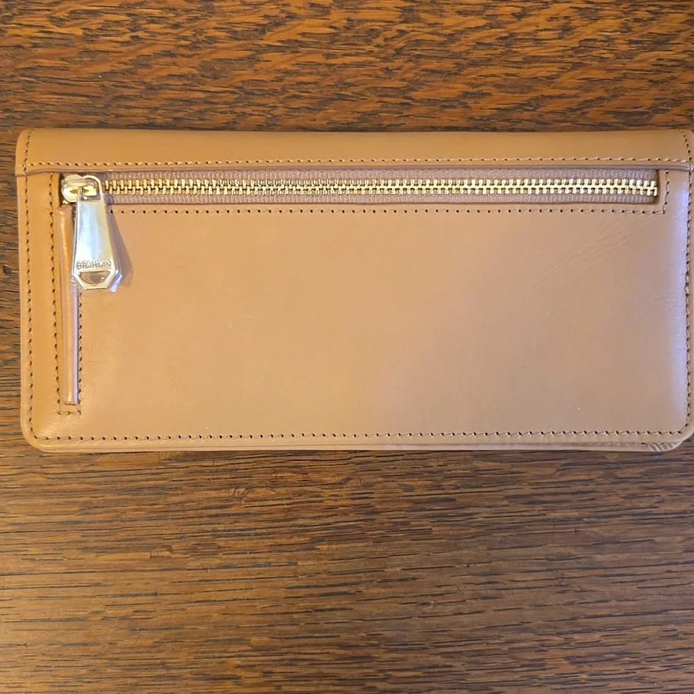 Brahmin Ady Wallet In Creme Talitha Leather NWOT - Picture 3 of 16